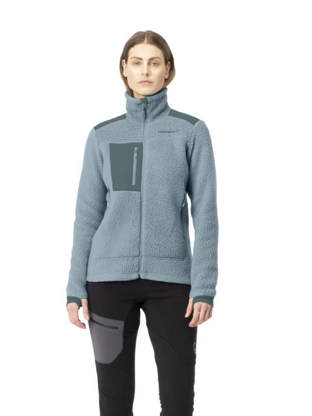 Norrona Trollveggen Thermal Pro Jacket W Tourmaline fleece